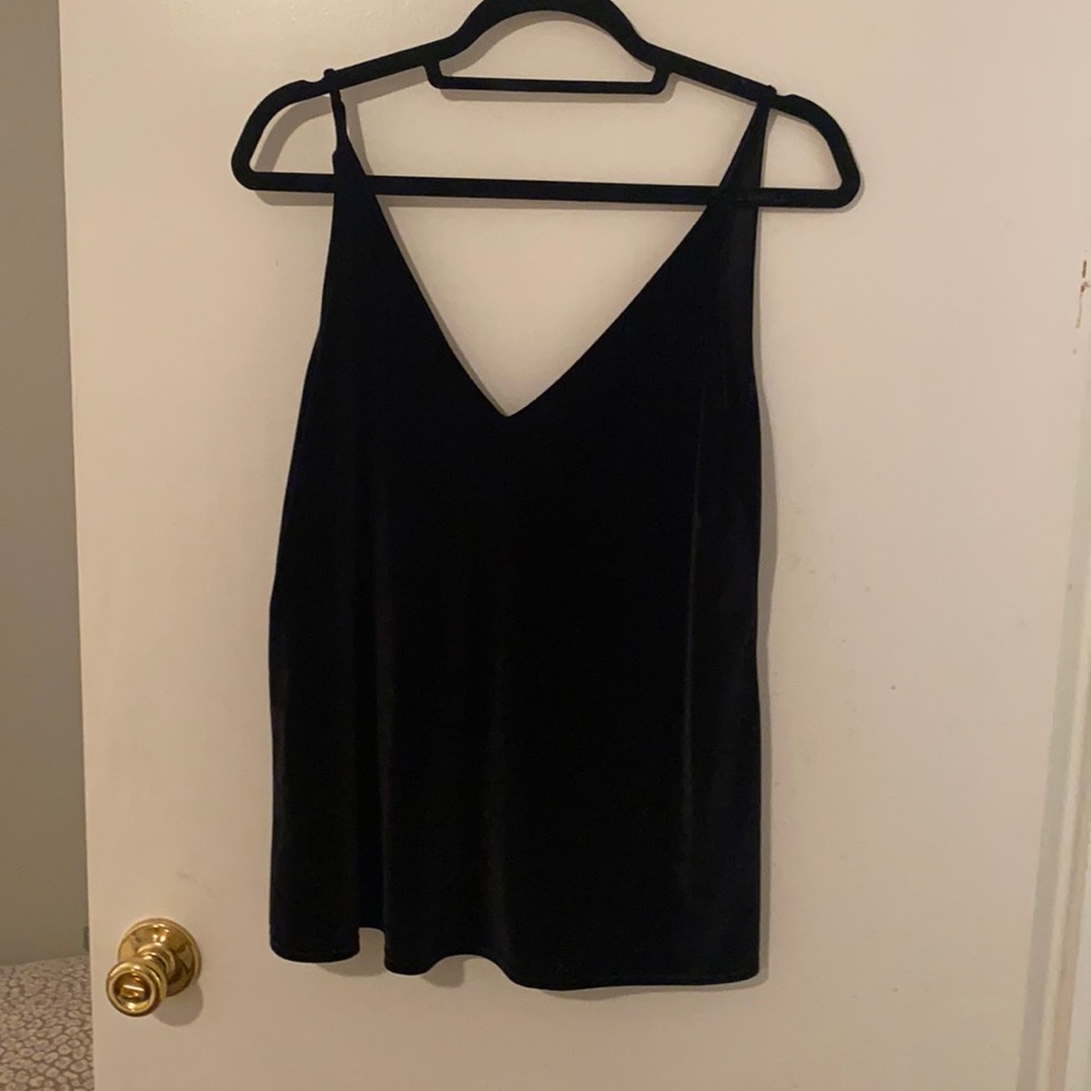 Velvet v neck tank!